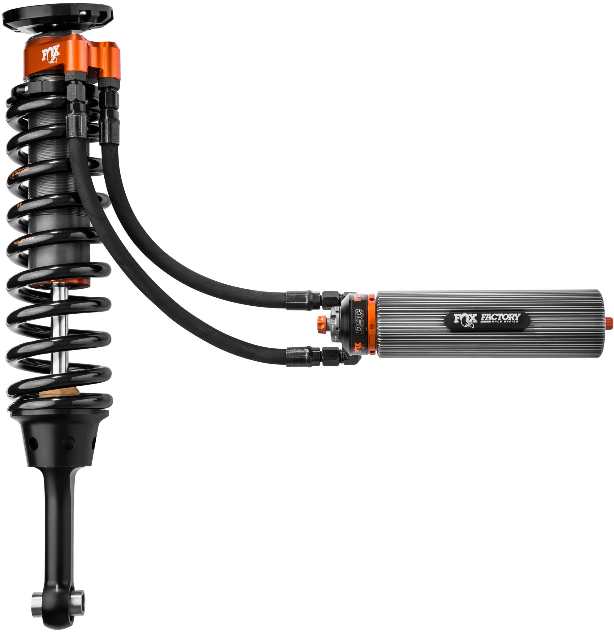 Fox 3.0 Factory Series CoilOver Internal Bypass Recirculating Finned